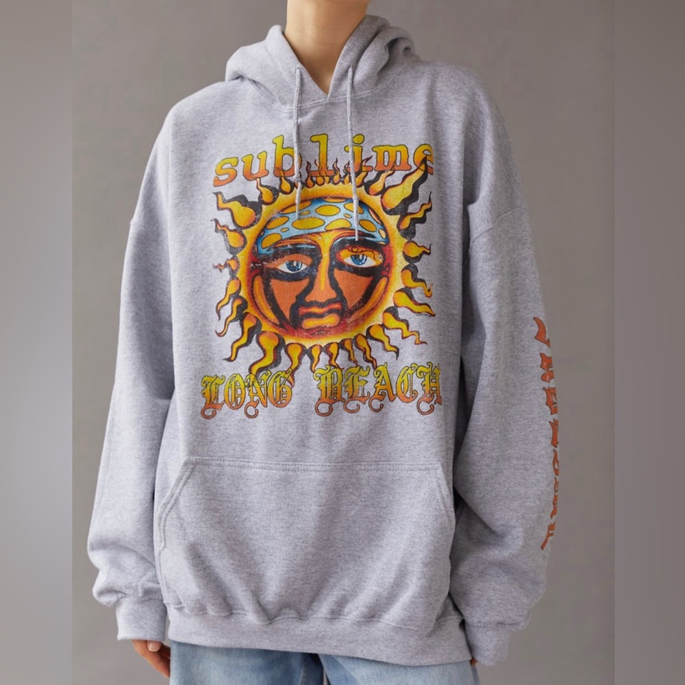 Urban outfitters Sublime Sun Graphic Hoodie Sweatshirt